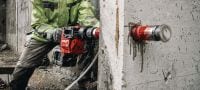 Wiertło koronowe SPX-A Speed Najwytrzymalsze wiertło koronowe do wiercenia diamentowego z ręki lub ze statywu w praktycznie wszystkich rodzajach betonu i muru – wiertło koronowe do akumulatorowych wiertnic diamentowych Aplikacje 3