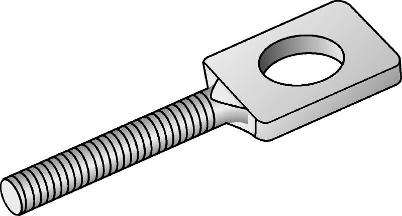 BS Ocynkowana galwanicznie śruba z płaskim łbem prostokątnym do różnorodnych zastosowań